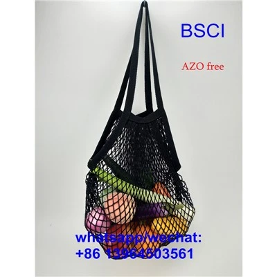ถุงตาข่ายช้อปปิ้งตลาดผ้าฝ้าย